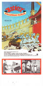 Asterix Gallernas hjälte 1985 poster Roger Carel Asterix Gaetan Brizzi Animerat