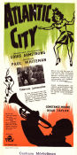 Atlantic City 1944 poster Louis Armstrong Paul Whiteman Constance Moore Ray McCarey Jazz Musikaler