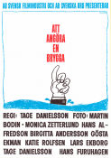 Att angöra en brygga 1965 movie poster Monica Zetterlund Gösta Ekman Birgitta Andersson Hans Alfredson Katie Rolfsen Lars Ekborg Hans Furuhagen Tage Danielsson Production: AB Svenska Ord Ships and navy