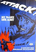Attack 1956 poster Jack Palance Lee Marvin Krig