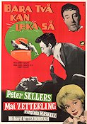 Only Two Can Play 1962 movie poster Peter Sellers Mai Zetterling