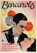 Barcarole 1935 poster Lida Baarova Willy Birgel Gustav Fröhlich Gerhard Lamprecht
