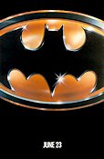 Batman 1989 poster Jack Nicholson Michael Keaton Kim Basinger Tim Burton Hitta mer: Batman
