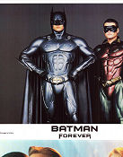 Batman Forever 1995 lobby card set Val Kilmer Jim Carrey Tommy Lee Jones Nicole Kidman Tim Burton Find more: Batman Find more: DC Comics