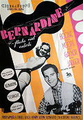 Bernardine 1957 poster Pat Boone Terry Moore Janet Gaynor Henry Levin Musikaler Rock och pop
