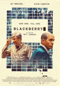Blackberry 2023 movie poster Jay Baruchel Glenn Howerton Matt Johnson Matt Johnson