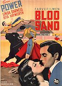 Blood and Sand 1941 movie poster Tyrone Power Linda Darnell Rita Hayworth Rouben Mamoulian