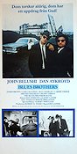 The Blues Brothers 1980 movie poster John Belushi Dan Aykroyd John Landis Cars and racing