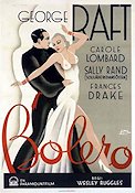 Bolero 1934 movie poster Carole Lombard Frances Drake