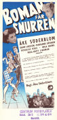 Boman får snurren 1949 movie poster Egon Larsson Marianne Löfgren Douglas Håge Åke Söderblom Motorcycles