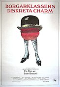 Borgarklassens diskreta charm 1973 movie poster Fernando Rey Luis Bunuel Artistic posters