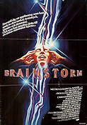 Brainstorm 1983 movie poster Christopher Walken Natalie Wood Louise Fletcher Douglas Trumbull