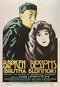Broken Blossoms 1919 poster Lillian Gish D W Griffith Asien