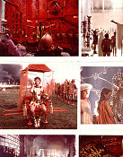 Caligula 1979 lobbykort Malcolm McDowell Peter O´Toole Helen Mirren Tinto Brass