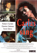 Carlas sång 1996 poster Robert Carlyle Oyanka Cabezas Scott Glenn Ken Loach