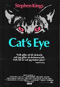 Cat´s Eye 1985 movie poster Drew Barrymore Writer: Stephen King Cats