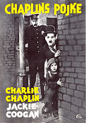 The Kid 1921 movie poster Jackie Coogan Edna Purviance Charlie Chaplin Find more: Silent movie Kids Police and thieves