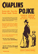 The Kid 1921 movie poster Jackie Coogan Edna Purviance Charlie Chaplin Find more: Silent movie Kids