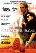 Chinese Box 1997 poster Jeremy Irons Li Gong Wayne Wang Asien