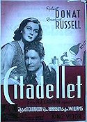 Citadellet 1939 poster Robert Donat Rosalind Russell King Vidor