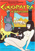 Cleopatra en skön historia 1970 poster Osamu Tezuka Eiichi Yamamoto Animerat Hitta mer: Anime Filmen från: Japan
