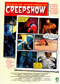Creepshow 1982 movie poster Hal Holbrook Viveca Lindfors George A Romero Writer: Stephen King Insects and spiders