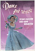 Dans på rosor 1954 movie poster Sickan Carlsson Karl-Arne Holmsten