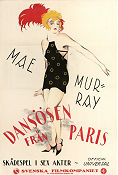 Dansösen från Paris 1922 poster Mae Murray Monte Blue Robert Z Leonard