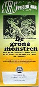 The Green Slime 1970 movie poster Robert Horton