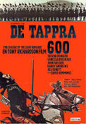 De tappra 600 1968 poster Trevor Howard Vanessa Redgrave Tony Richardson Hästar
