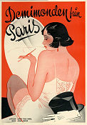 Demimonden från Paris 1932 poster René Lefevre Arletty Jean Choux