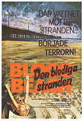 Blood Beach 1980 movie poster David Huffman Marianna Hill Burt Young Jeffrey Bloomm Beach