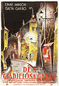 Den glädjelösa gatan 1925 poster Asta Nielsen Greta Garbo Einar Hanson GW Pabst Eric Rohman art
