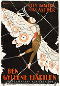 Den gyllene fjärilen 1926 poster Lili Damita Nils Asther Michael Kertesz Michael Curtiz Text: PG Wodehouse Eric Rohman art