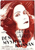 The Mysterious Lady 1928 movie poster Greta Garbo Fred Niblo