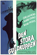 Den stora guldkuppen 1957 poster Gene Raymond Jeanne Cooper Hubert Cornfield Film Noir