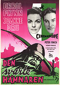 The Dark Avenger 1955 movie poster Errol Flynn Joanne Dru