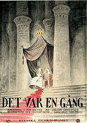Der var engang 1922 movie poster Clara Pontoppidan Svend Methling Carl Dreyer Writer: Holger Drachmann Denmark