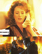 Die Hard 2 1990 lobbykort Bruce Willis William Atherton Bonnie Bedelia Renny Harlin