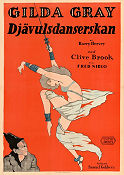 Djävulsdanserskan 1927 poster Gilda Gray Clive Brook Fred Niblo