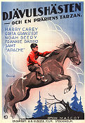 The Devil Horse 1932 movie poster Harry Carey Noah Beery Frankie Darro Greta Granstedt Otto Brower Horses Eric Rohman art