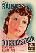 Dockhustrun 1938 poster Luise Rainer Melvyn Douglas Richard Thorpe
