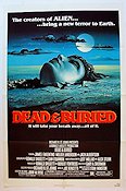 Dead and Buried 1981 movie poster James Farentino Melody Anderson Gary Sherman