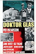 Doktor Glas 1968 poster Per Oscarsson Mai Zetterling Text: Hjalmar Söderberg