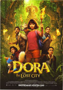 Dora and the Lost City of Gold 2019 movie poster Isabela Merced Eugenio Derbez Michael Pena James Bobin