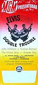 Double Trouble 1967 movie poster Elvis Presley Rock and pop
