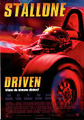 Driven 2001 poster Sylvester Stallone Kip Pardue Til Schweiger Renny Harlin Bilar och racing