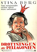 Drottningen av Pellagonien 1927 movie poster Stina Berg