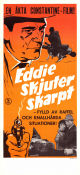 Eddie skjuter skarpt 1962 poster Eddie Constantine Albert Préjean Carla Marlier Jean-Louis Richard