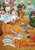 Movie Poster Emil och griseknoen